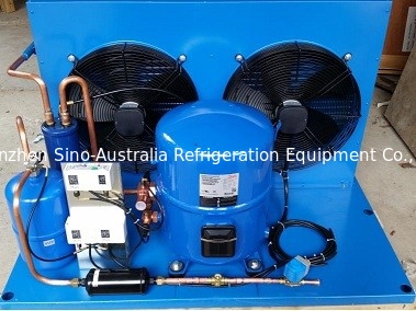 MGZ125 HGZ125 Maneurop que reciproca o ar refrigerou a unidade de condensação da unidade de refrigeração R404a