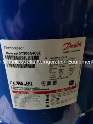 Compressor hermético de R407C R134A SY300A4CBE 25HP para o condicionamento de ar