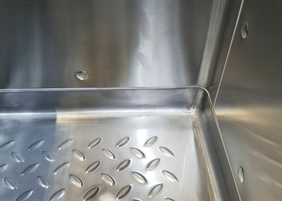 Combinado 304 pontos baixos de aço inoxidável e temperatura personalizou a sala fria do congelador para o marisco e a carne congelados