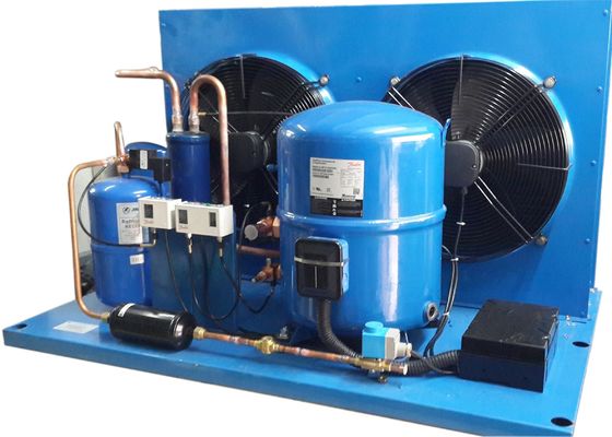 Unidade refrigerada a ar hermético de França Maneurop Refrigertion, unidade de condensação refrigerada a ar personalizada usada para o armazenamento de Coldroom