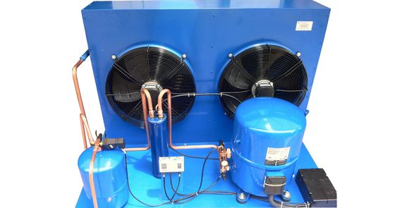 Unidade refrigerada a ar hermético de França Maneurop Refrigertion, unidade de condensação refrigerada a ar personalizada usada para o armazenamento de Coldroom