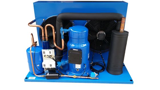 Unidade refrigerada a ar hermético de França Maneurop Refrigertion, unidade de condensação refrigerada a ar personalizada usada para o armazenamento de Coldroom