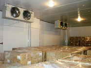 o refrigerador do armazenamento frio da placa do verificador de 2.0mm Recessed a sala de frio de canto curvada da carne