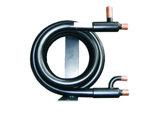 A bomba de calor Coaixal do nascente de água do líquido refrigerante de R407c R410a bobina o condensador Água-de refrigeração permutador de calor