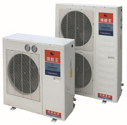 Unidade de refrigeração de refrigeração ar de condensação média do encaixotamento da unidade 15HP da temperatura R407c